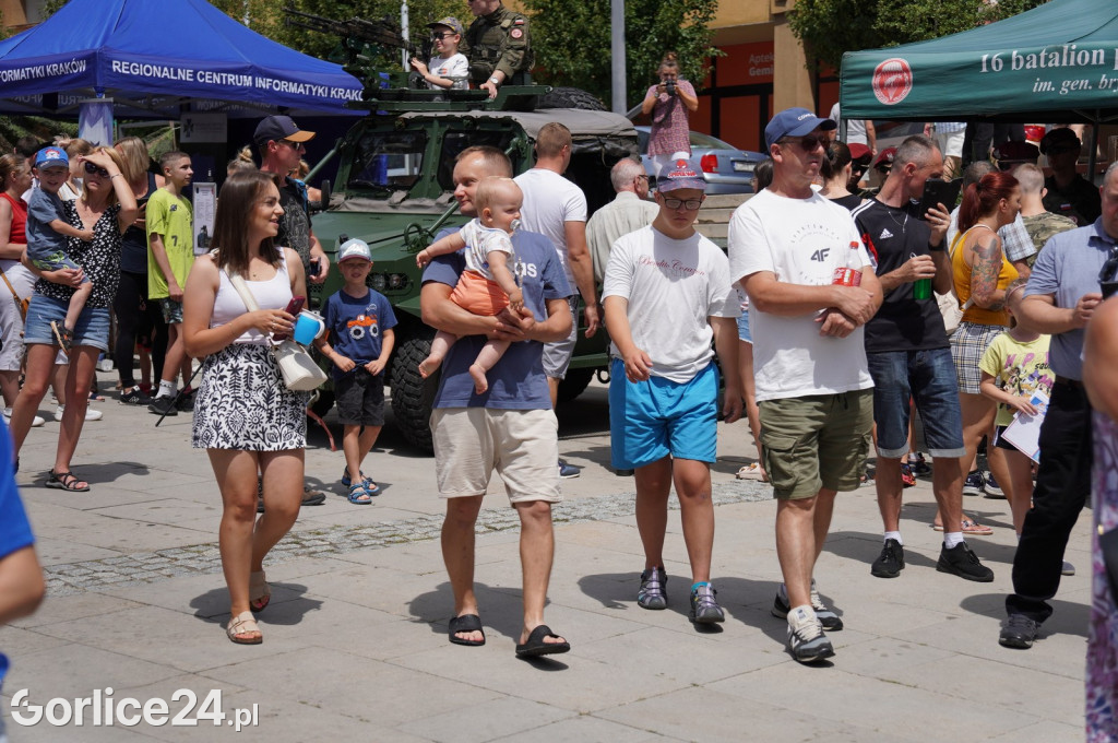 Przysięga Terytorialsów na gorlickim Rynku 06.07.
