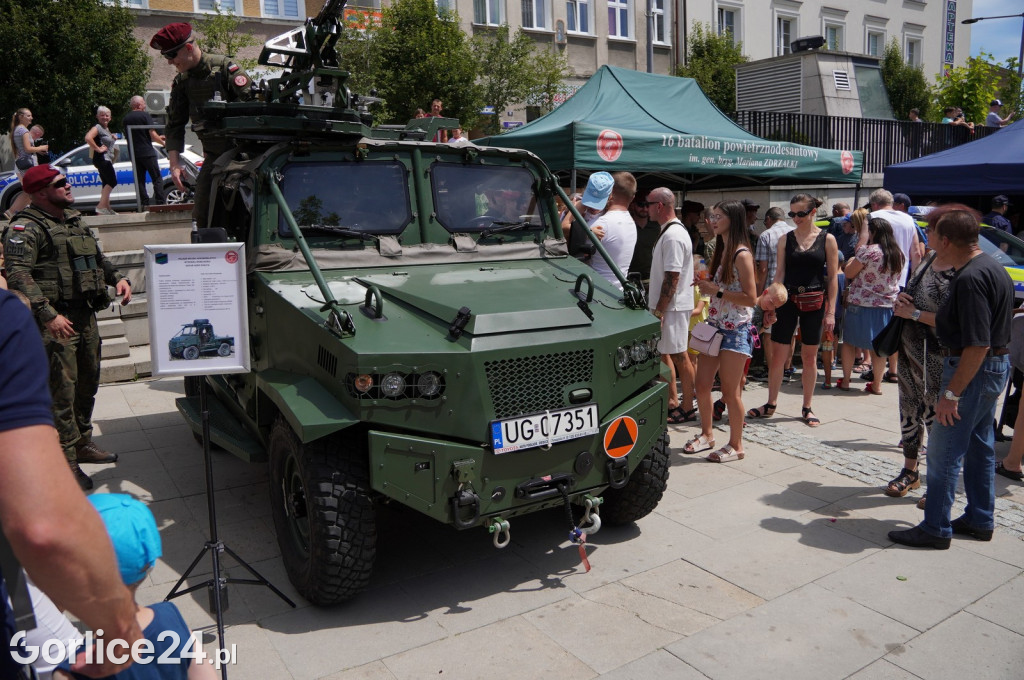 Przysięga Terytorialsów na gorlickim Rynku 06.07.