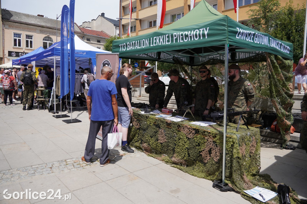 Przysięga Terytorialsów na gorlickim Rynku 06.07.