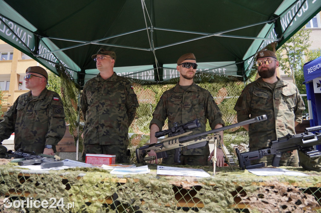 Przysięga Terytorialsów na gorlickim Rynku 06.07.