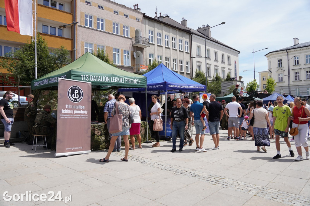 Przysięga Terytorialsów na gorlickim Rynku 06.07.