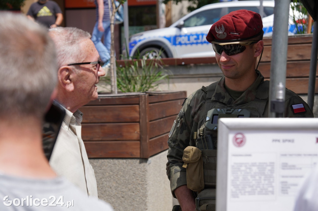Przysięga Terytorialsów na gorlickim Rynku 06.07.