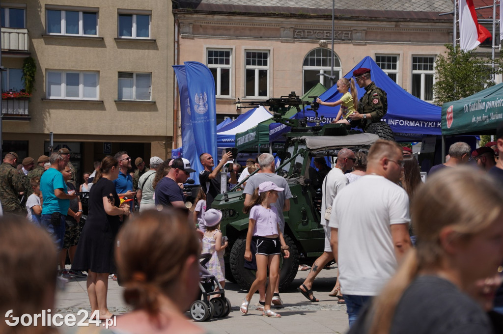 Przysięga Terytorialsów na gorlickim Rynku 06.07.