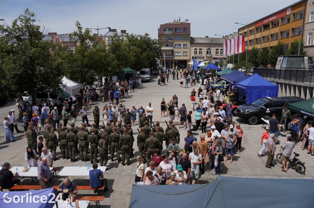 Przysięga Terytorialsów na gorlickim Rynku 06.07.