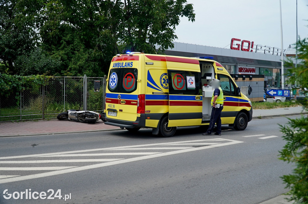 Kolizja na ul. Węgierskiej 12.07.