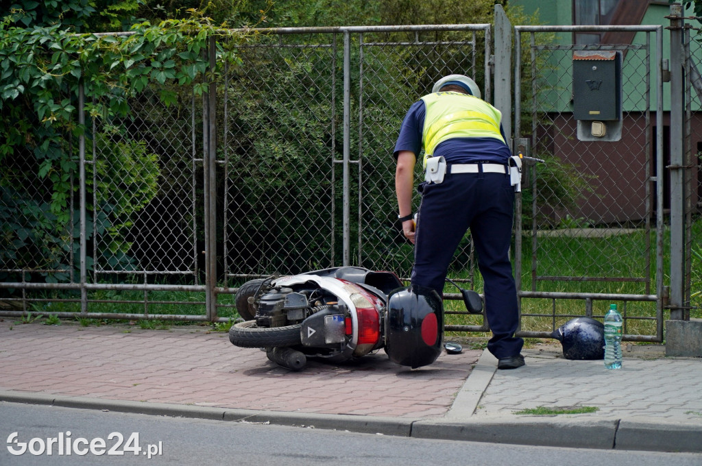 Kolizja na ul. Węgierskiej 12.07.