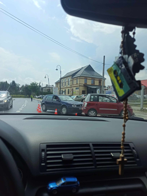 Kolizja w Ropie (17.07.)