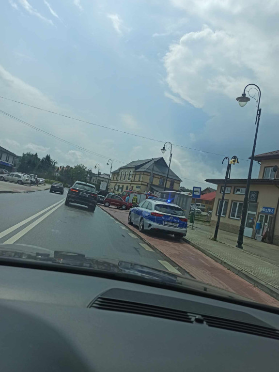 Kolizja w Ropie (17.07.)