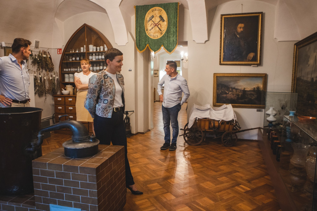 Wizyta Wiceministry Kultury Marty Cienkowskiej w Gorlicach
