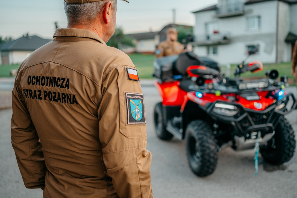 Nowy quad w OSP Moszczenica