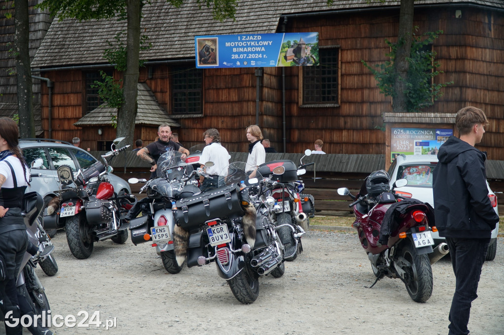 I Zlot Motocyklowy w Binarowej 28.07.