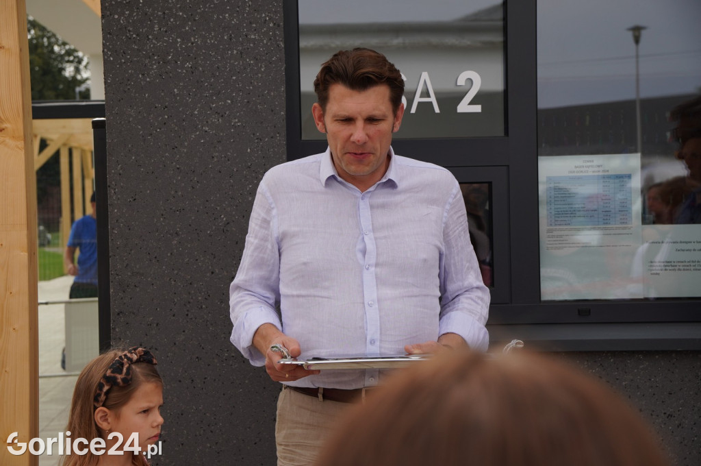 Otwarcie odkrytego basenu w Gorlicach (02.08.)