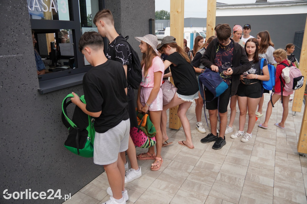 Otwarcie odkrytego basenu w Gorlicach (02.08.)