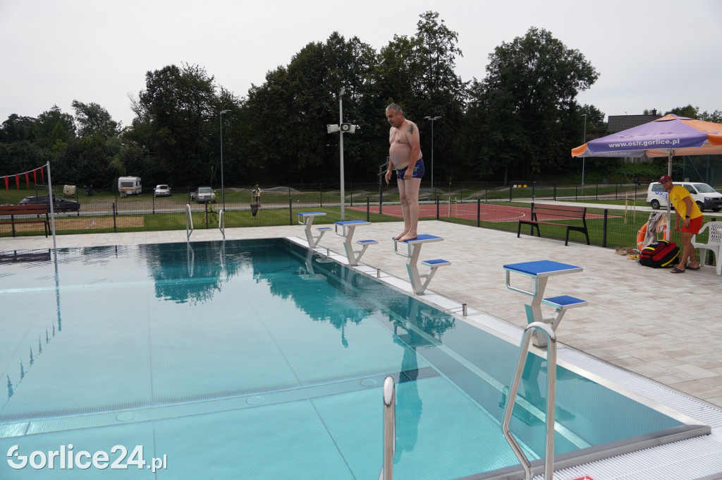 Otwarcie odkrytego basenu w Gorlicach (02.08.)