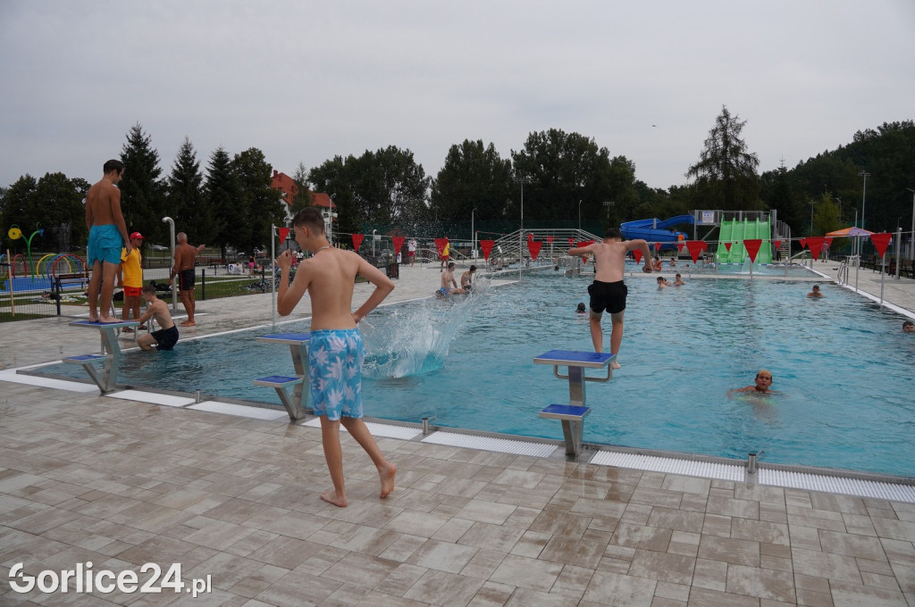 Otwarcie odkrytego basenu w Gorlicach (02.08.)