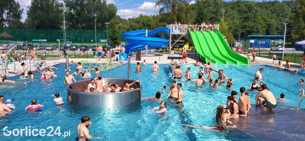 Wielkie otwarcie basenu odkrytego w Gorlicach 04.08.