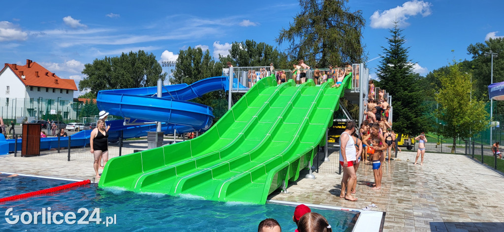 Wielkie otwarcie basenu odkrytego w Gorlicach 04.08.