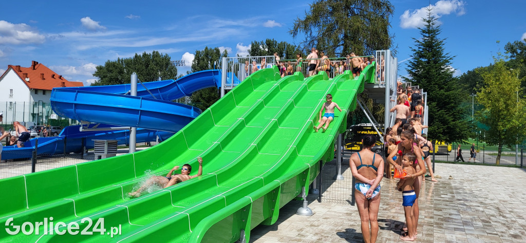 Wielkie otwarcie basenu odkrytego w Gorlicach 04.08.