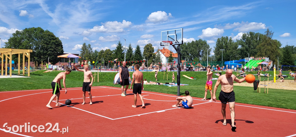 Wielkie otwarcie basenu odkrytego w Gorlicach 04.08.
