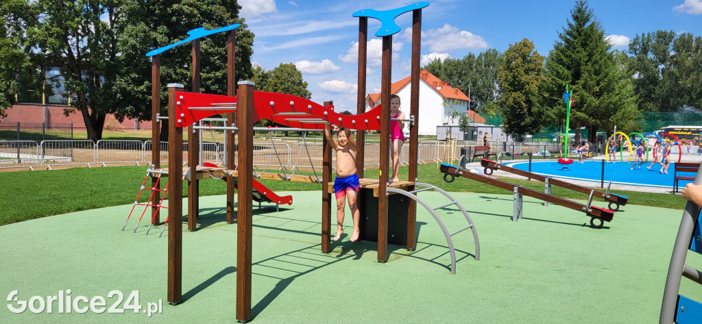 Wielkie otwarcie basenu odkrytego w Gorlicach 04.08.