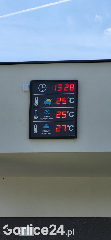 Wielkie otwarcie basenu odkrytego w Gorlicach 04.08.