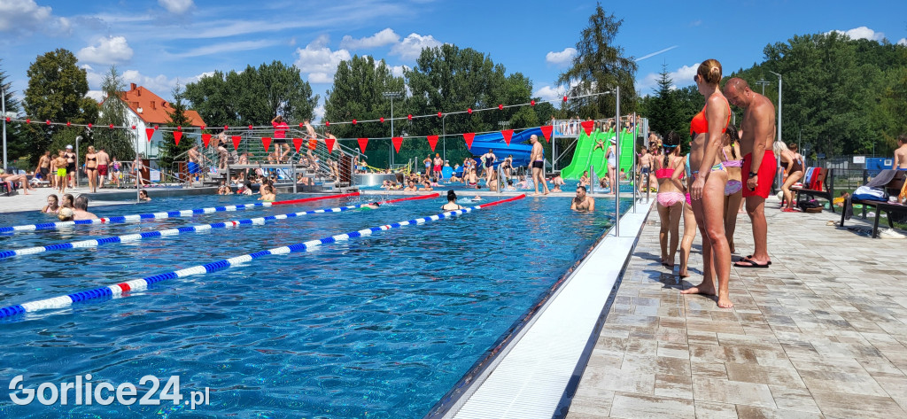 Wielkie otwarcie basenu odkrytego w Gorlicach 04.08.
