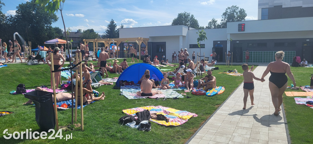 Wielkie otwarcie basenu odkrytego w Gorlicach 04.08.