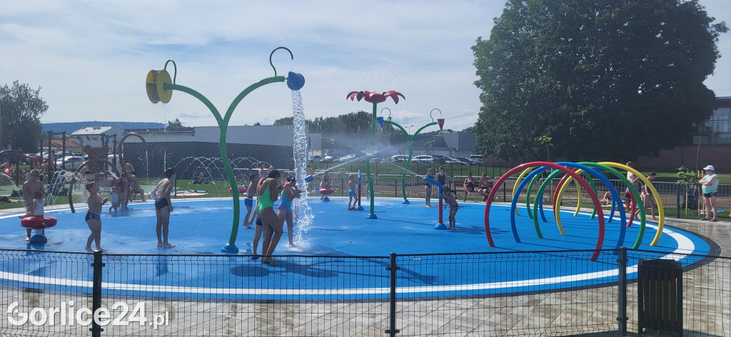 Wielkie otwarcie basenu odkrytego w Gorlicach 04.08.