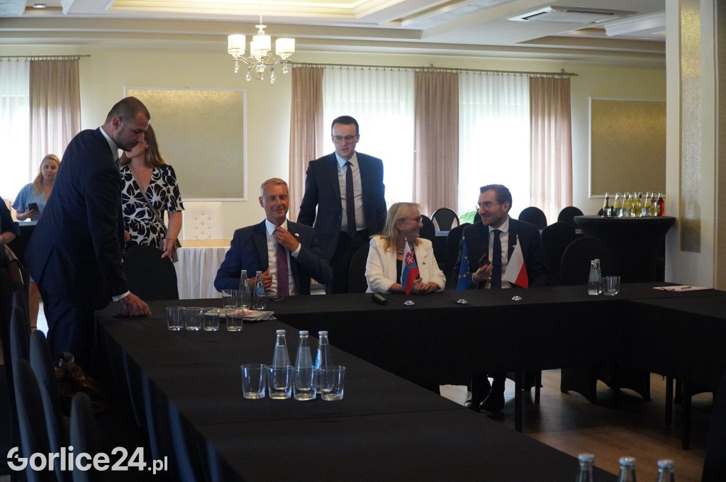 Delegacja ministerstw z Polski i Słowacji w Sekowej