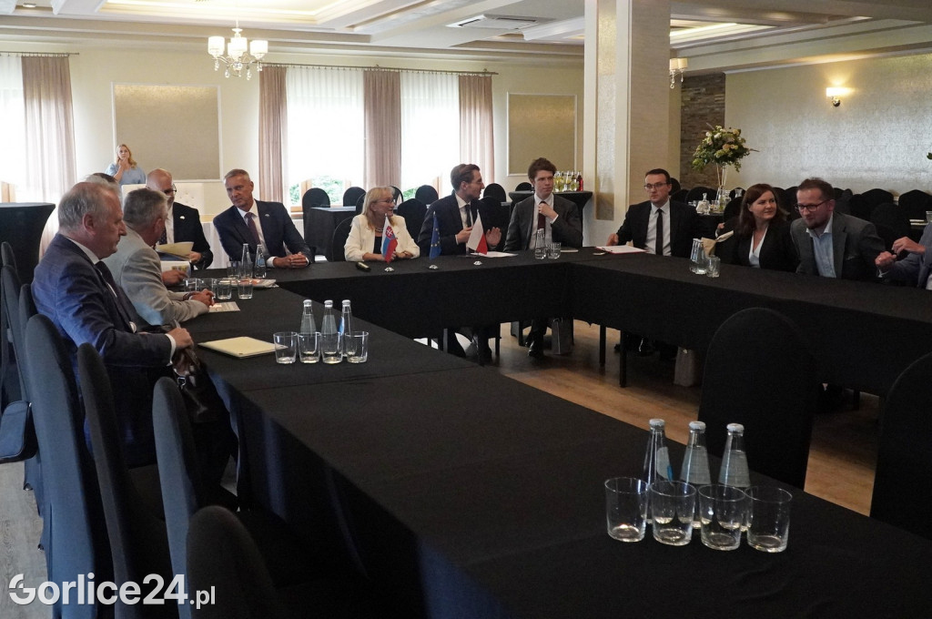 Delegacja ministerstw z Polski i Słowacji w Sekowej