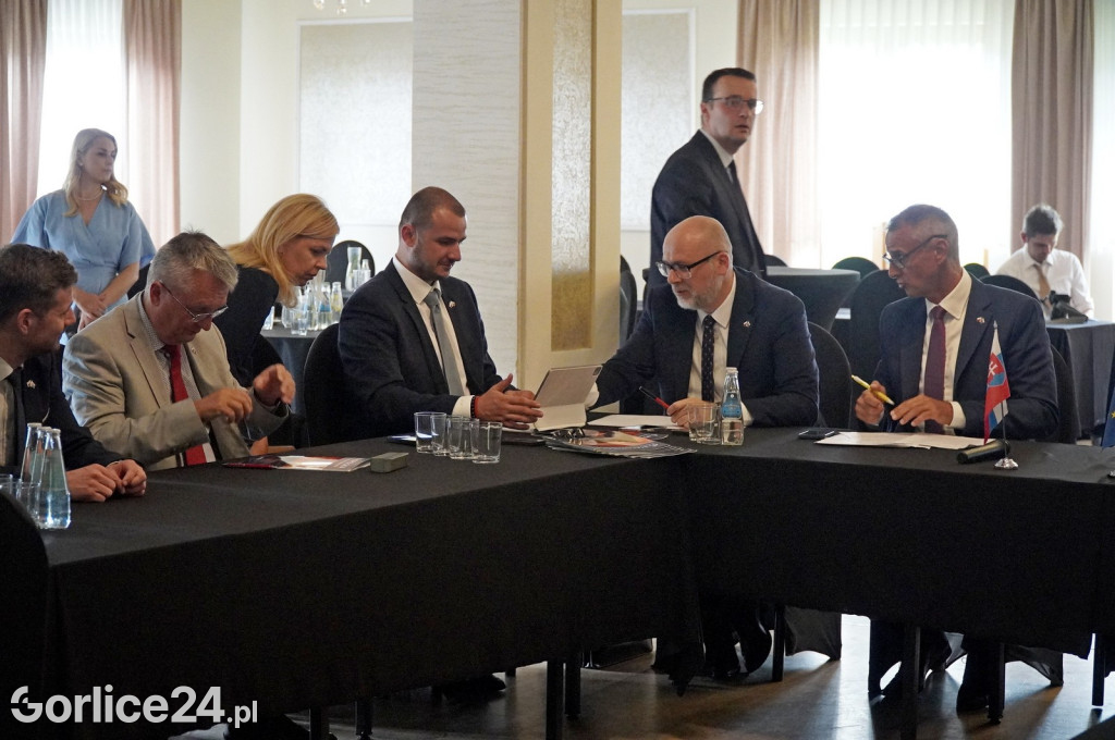 Delegacja ministerstw z Polski i Słowacji w Sekowej