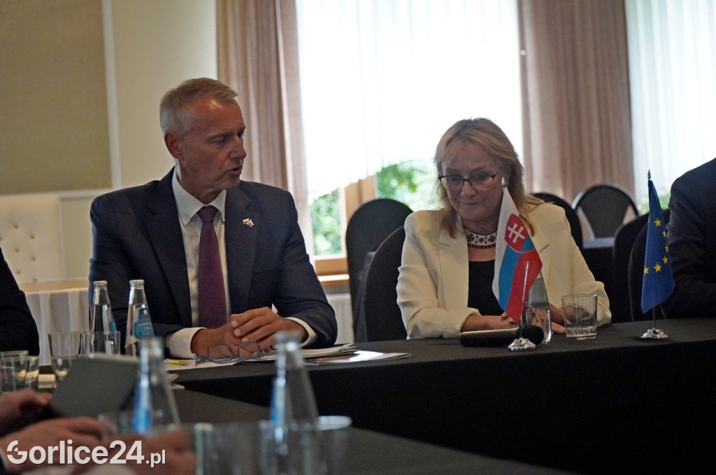 Delegacja ministerstw z Polski i Słowacji w Sekowej