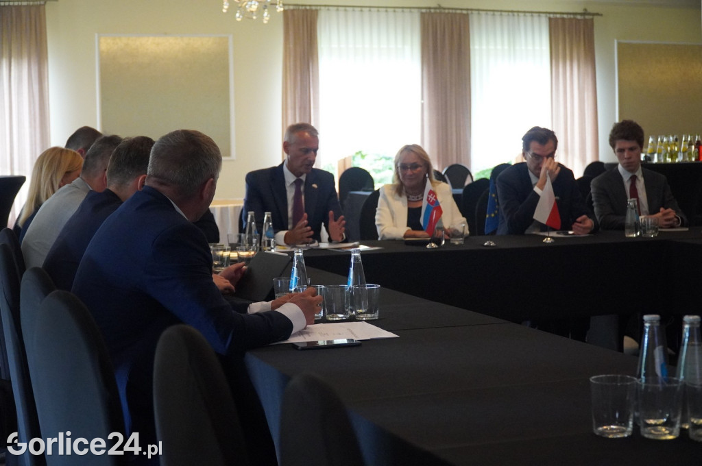Delegacja ministerstw z Polski i Słowacji w Sekowej