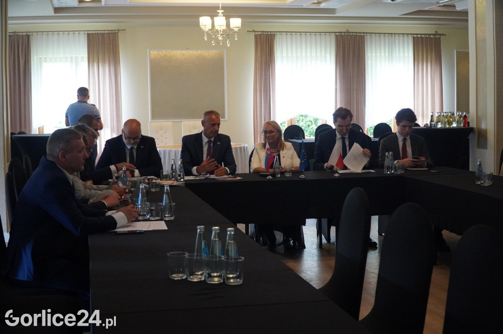 Delegacja ministerstw z Polski i Słowacji w Sekowej