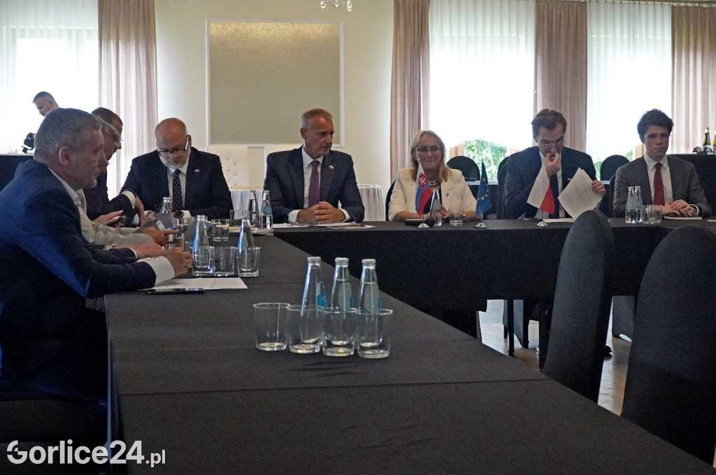 Delegacja ministerstw z Polski i Słowacji w Sekowej