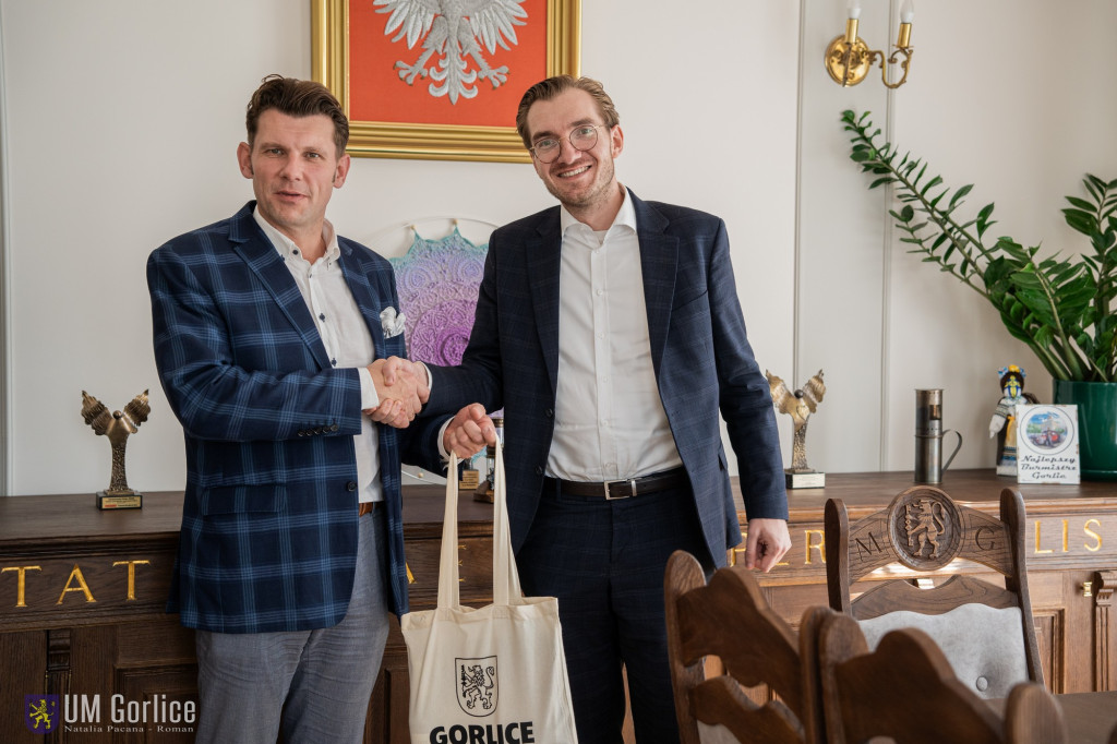 Spotkanie Wiceministra z Burmistrzem Gorlic