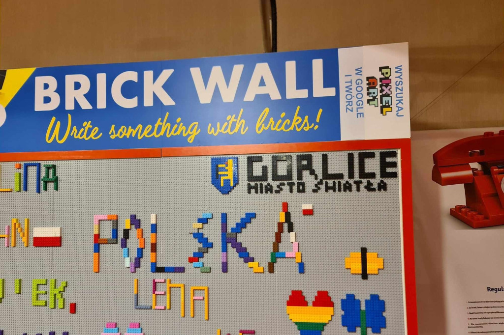 Gorlice na wystawie klocków Lego w Rzeszowie