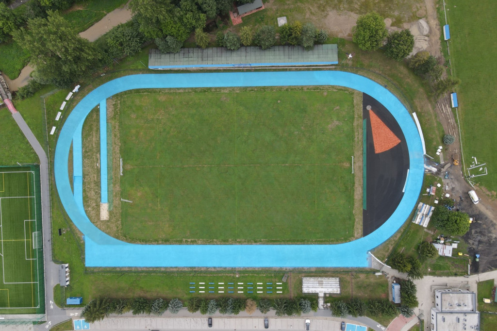Stadion OSiR prawie gotowy (09.08.2024)