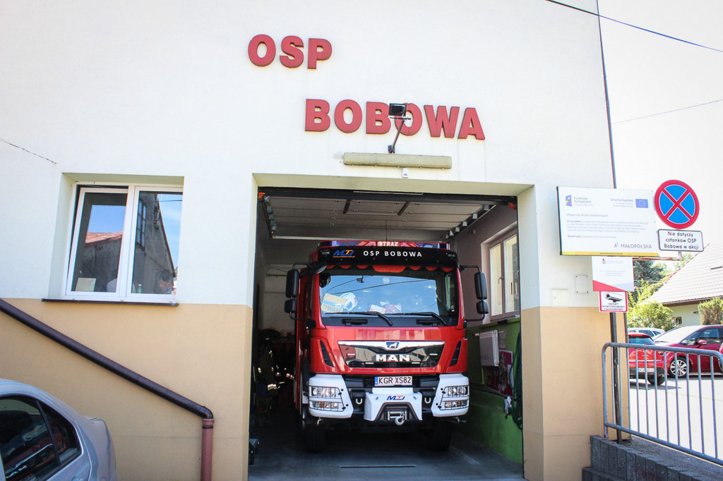 Wizytacja OSP w gminie Bobowa