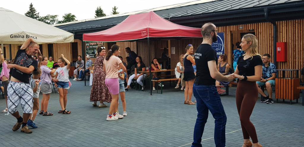 Taneczne popołudnie w Bieczu 10.08.