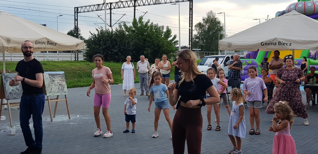 Taneczne popołudnie w Bieczu 10.08.