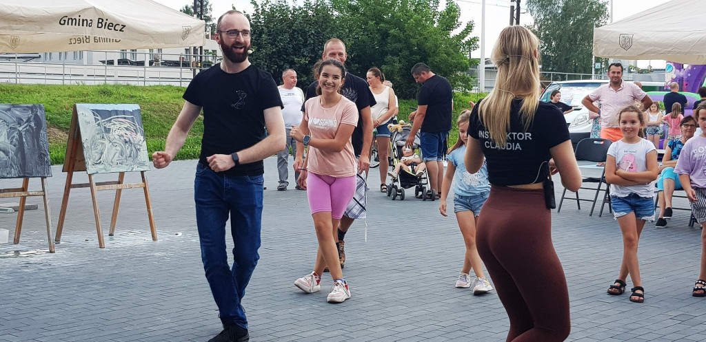 Taneczne popołudnie w Bieczu 10.08.