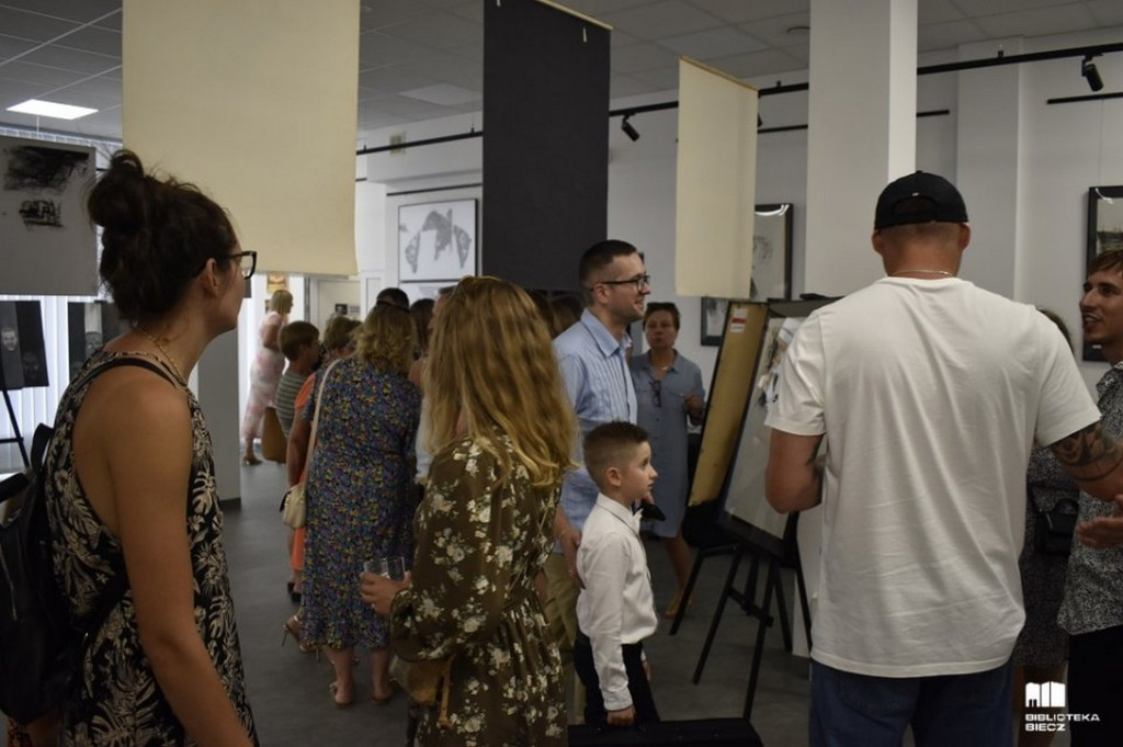 Wernisaż wystawy Bożeny Graciano