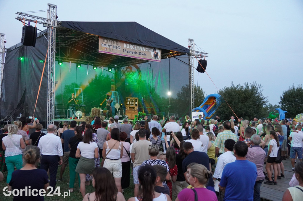 Koncert Shazzy na dożynkach w Korczynie (18.08.2024)