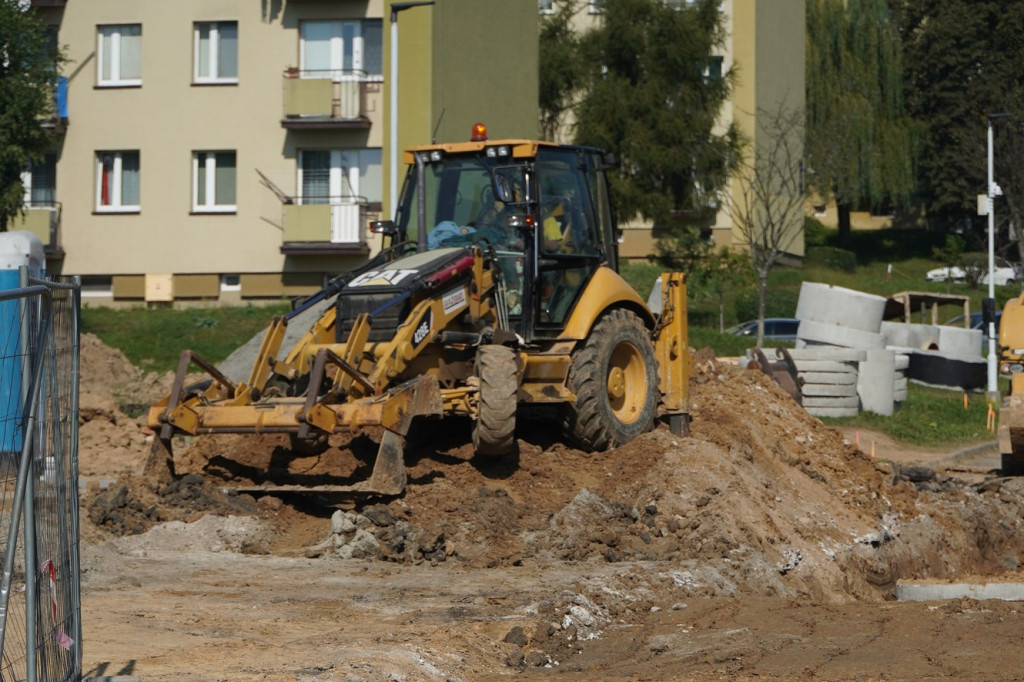 Remont ulicy Słonecznej 03.09.