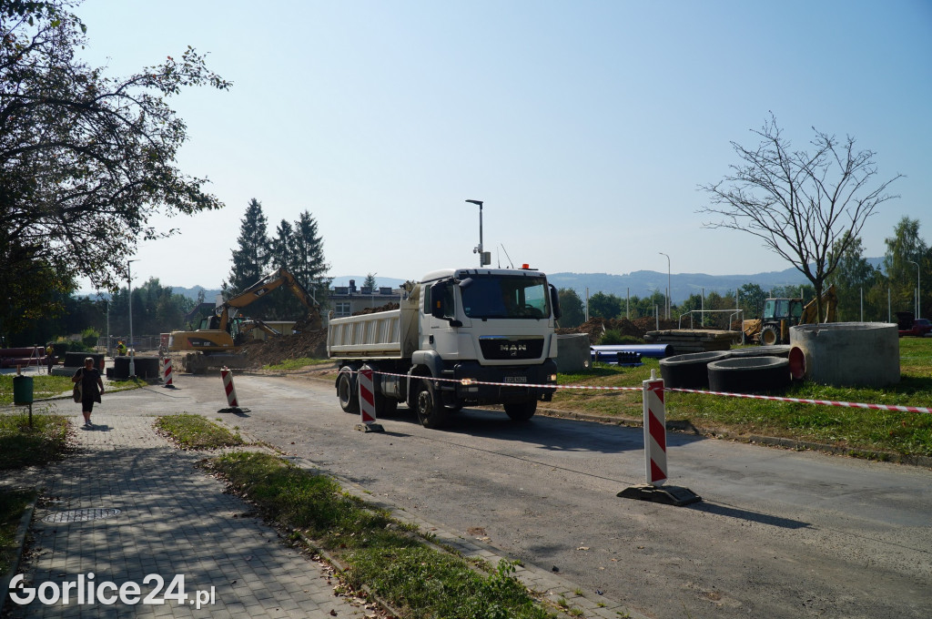 Remont ulicy Słonecznej 03.09.