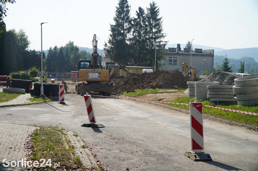 Remont ulicy Słonecznej 03.09.