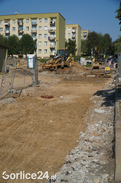 Remont ulicy Słonecznej 03.09.