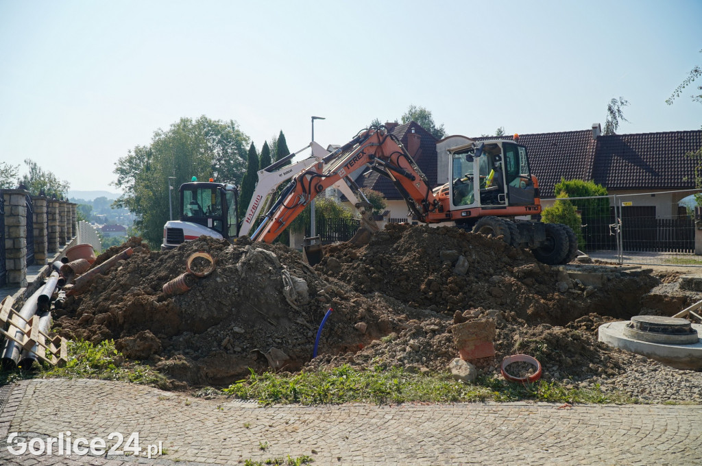 Remont ulicy Słonecznej 03.09.