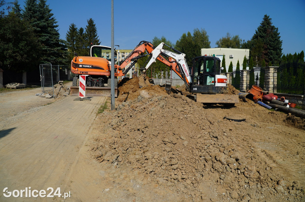 Remont ulicy Słonecznej 03.09.